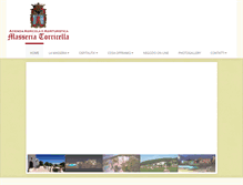 Tablet Screenshot of masseriatorricella.it